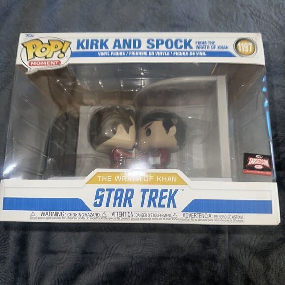 Kirk And Spock From The Wrath of Khan #1197 Star Trek Pop! Moment Target Funko - Picture 1 of 5